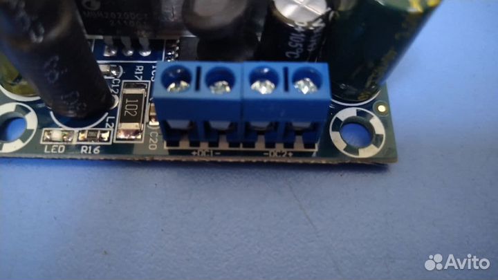 Плата питания 12v 8a 5v 1a без корпуса