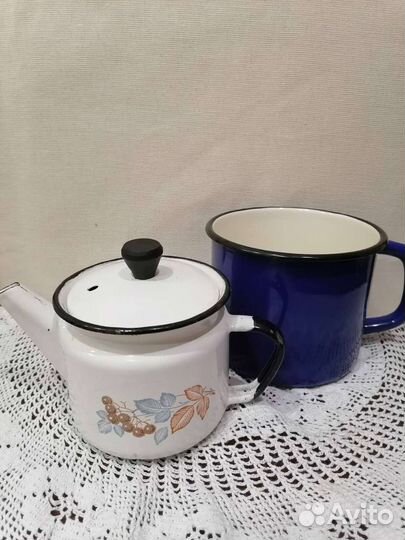 Эмалированная посуда из СССР