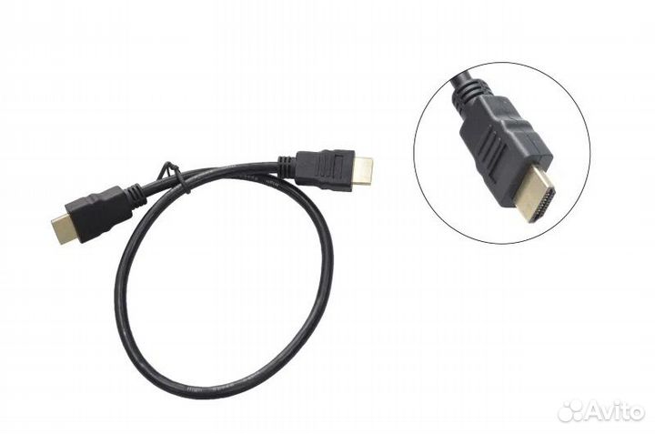 Кабель hdmi 19M/M 1.4V+3D/Ethernet 0.5 м 5-815