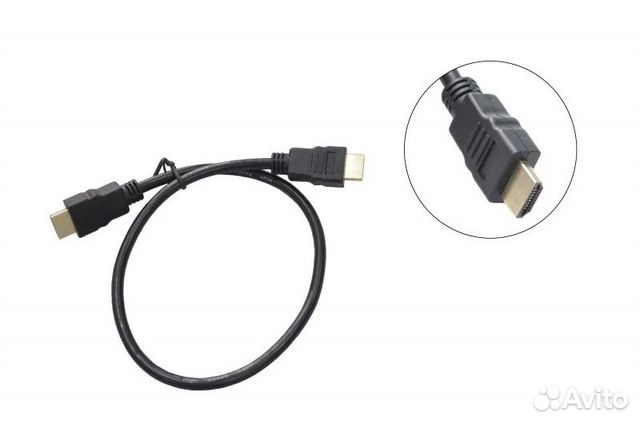 Кабель hdmi 19M/M 1.4V+3D/Ethernet 0.5 м 5-815