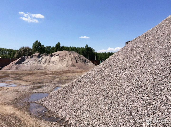 Щебень гравийный 20-40