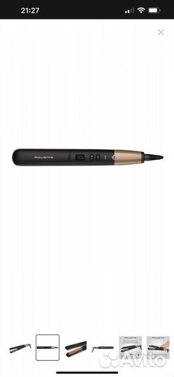 Выпрямитель волос Rowenta Express Shine Argan