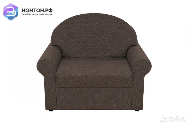 Кресло выкатное Новь-1 коричневое