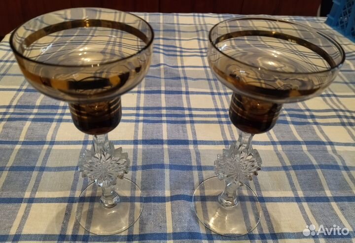 Бокалы, рюмки, стопки стекло