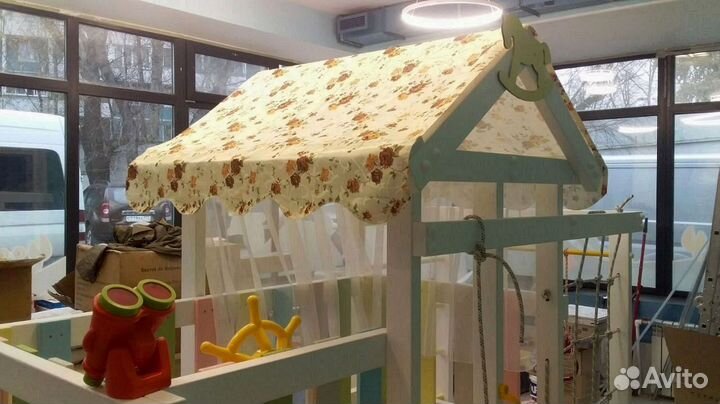 Детский комплекс с горкой для дома с доставкой