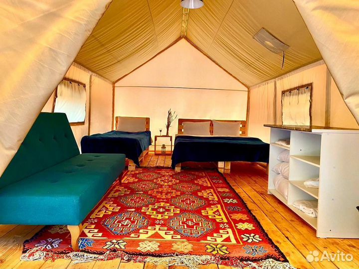 Сафари-палатка для глэмпинга 4x4 м