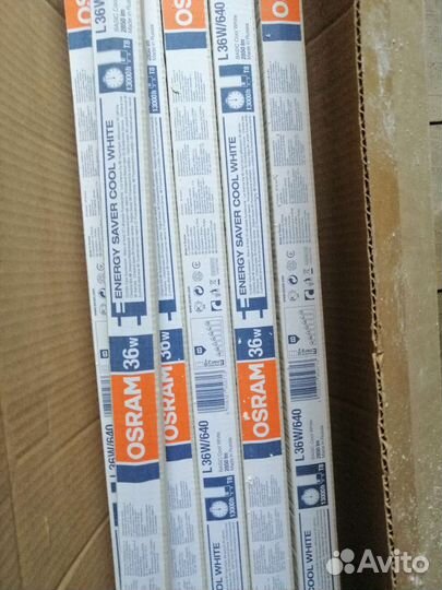 Лампы люминисцентные Osram 18 и 36 Вт