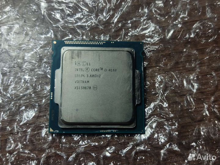 Процессор intel core i3-4160 3.60ghz