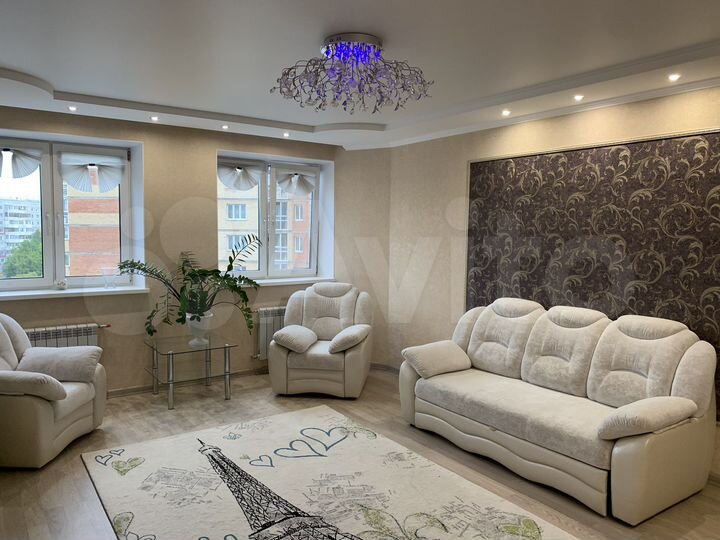 3-к. квартира, 117 м², 7/16 эт.