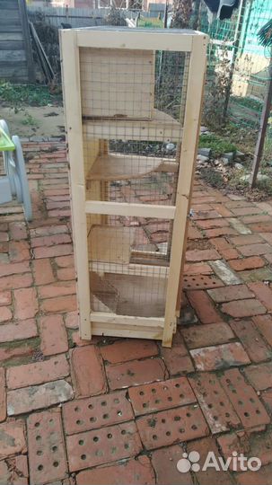 Клетка для шиншиллы б/у