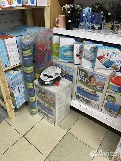 Новые бассейны Intex