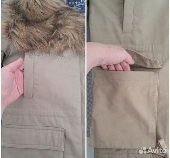 Парка женская FunDay 46-48 утепленная