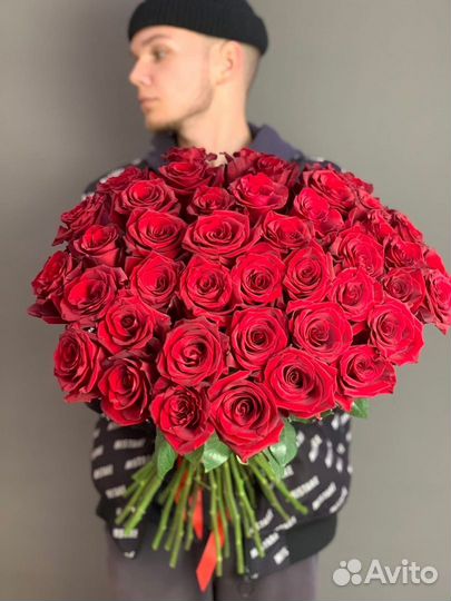 Роза Эквадор. Цветы. Букеты. Доставка