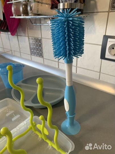 Бутылочки, ершик avent, dr. Browns, pigeon