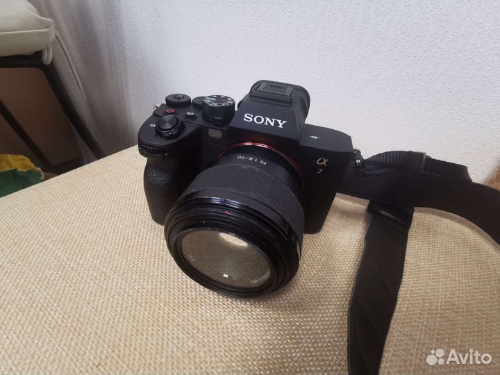 Фотоаппарат Sony a7 iv + объектив Sony 50mm f1.8