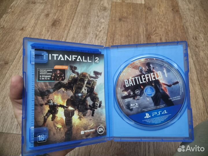 Battlefield 1 ps4 диск