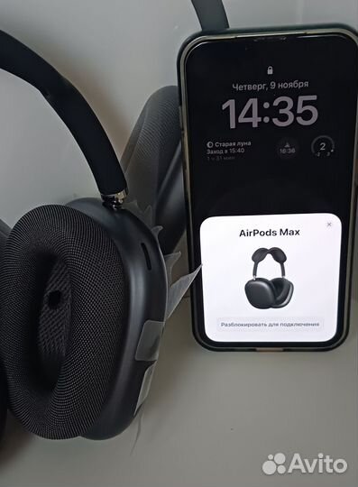 AirPods Max Premium Черные/Белые