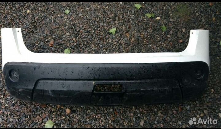 Бампер ниссан кашкай задний