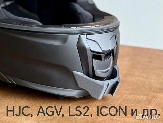 Крепление экшен камеры (gopro, dji) на мотошлем купить в Тюмени по