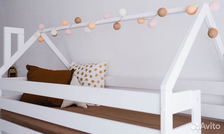 Детская кровать Домик чердак