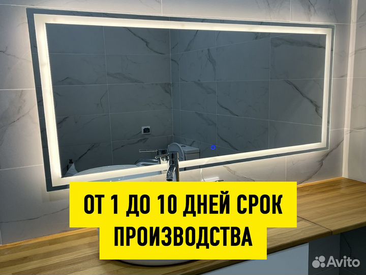 Изготовление зеркал / зеркало с подсветкой