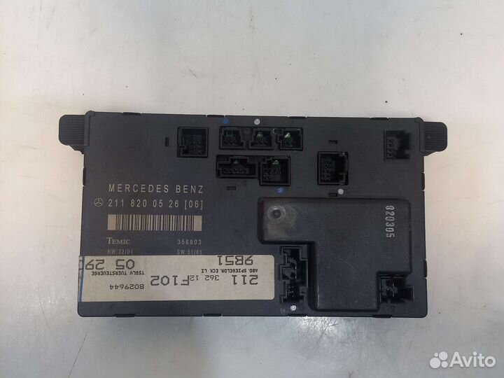 Блок передней левой двери Mercedes W211