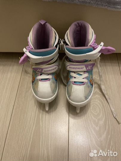 Коньки детские раздвижные 26 - 31 размер