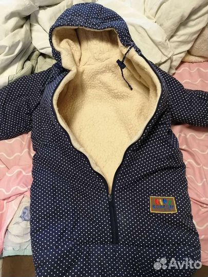 Зимний конверт в коляску