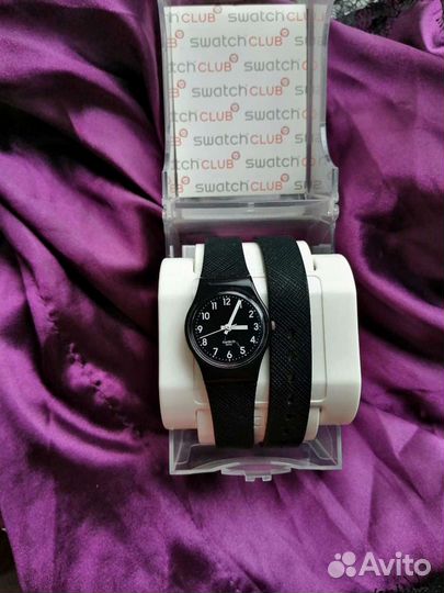 Часы swatch черные