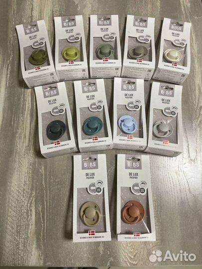 Новая силиконовая соска Bibs, 0-3 года. Дания