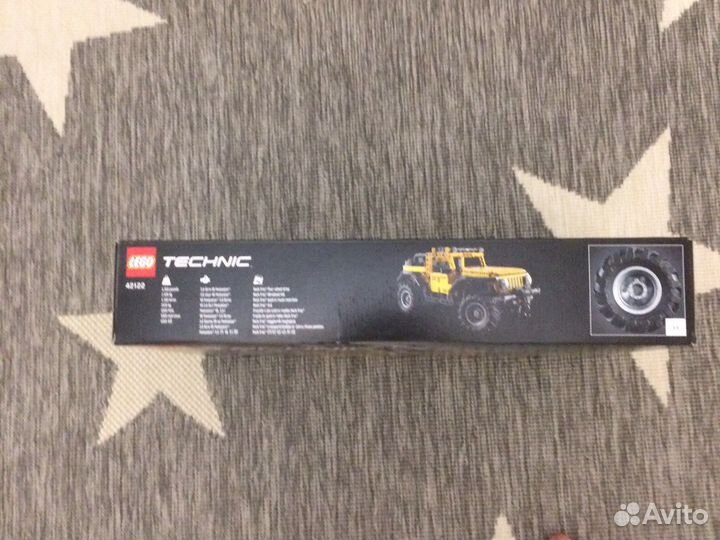 Конструктор Лего техник jeep wrangler (новый)