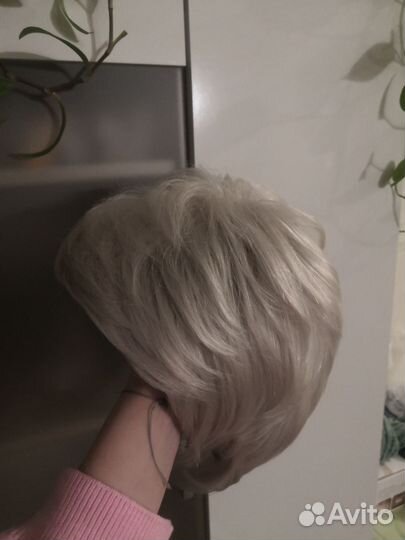 Парик блонд короткий