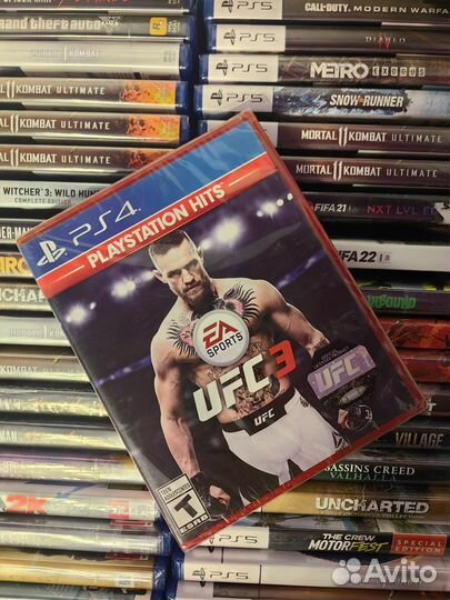 Игра UFC 3 ps4, ps5