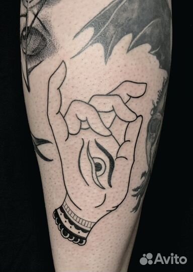 Татуировки в студии