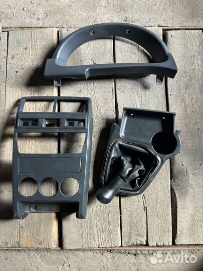 Передний бампер priora 2 черная пантера