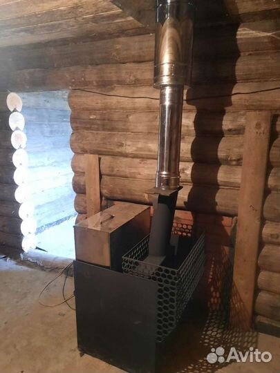 Печь для бани на 3 помещения