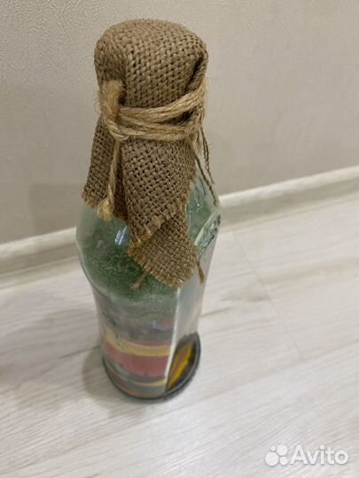 Бутылка с песком