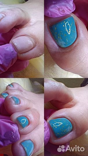 Маникюр педикюр