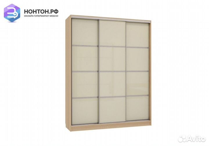 Шкаф-купе Бассо 2-600 дуб сонома / крем