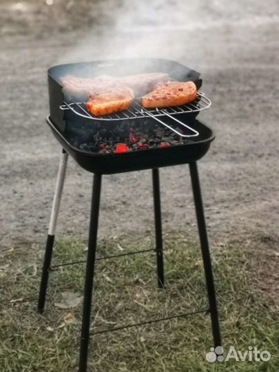 Мангал гриль новый