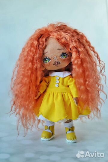 Текстильная интерьерная кукла