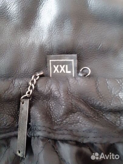 Кожаная куртка косуха мужская