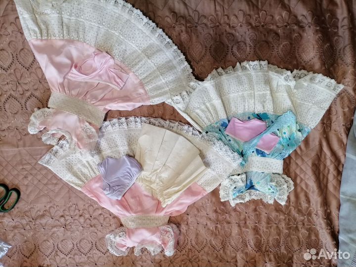 Туфли и платье для кукол СССР