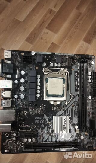 H510M-HVS и i3 10100f