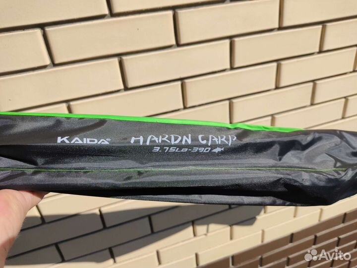 Карповое уд kaida hardn carp 3.9 m 3.75 lb