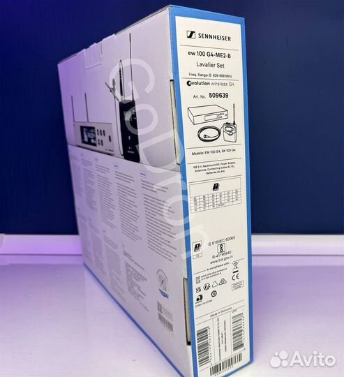 Радиосистема Sennheiser EW 100 G4-ME2-B