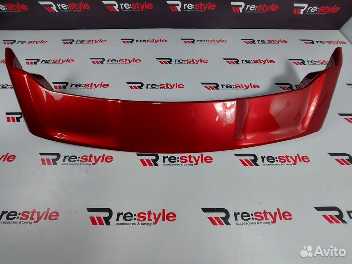 Спойлер Mitsubishi Lancer X 07-16г Красный