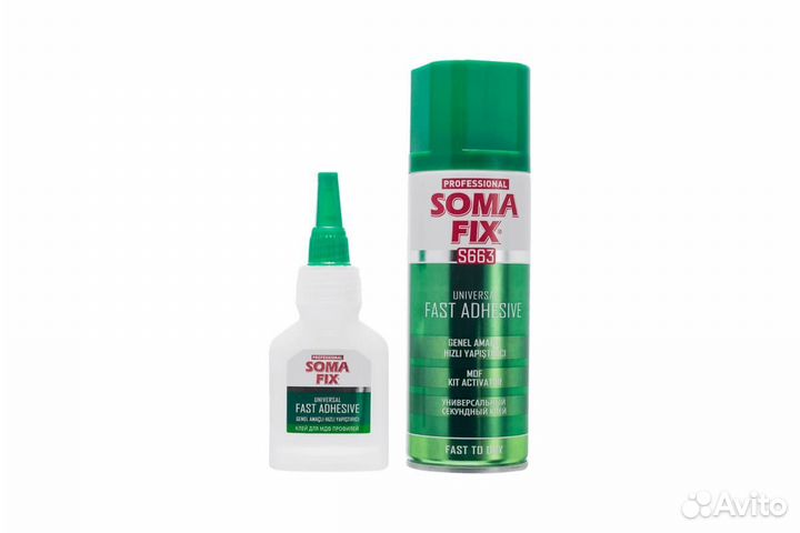 Клей-активатор soma FIX для мдф профилей
