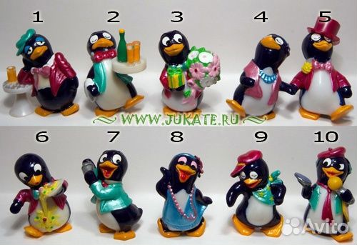 Серии киндеров 90-х