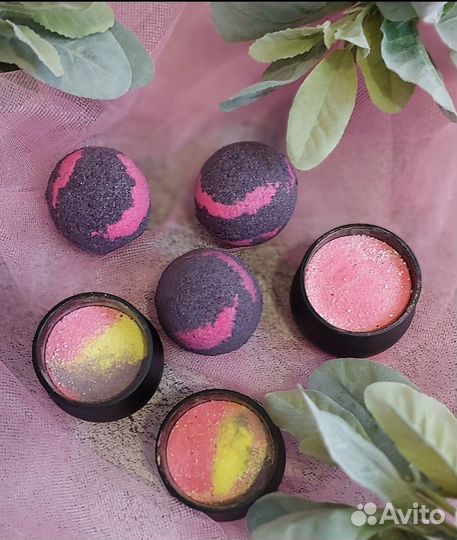 Бомбочки шипящие, и пресованная бомбочка